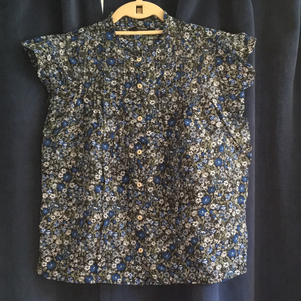 Lucky Brand | Pleat Detail Blouse